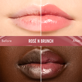 Danessa Myricks Beauty Glosswork 4D Ultra Shine Plumping Gloss Rose N Brunch