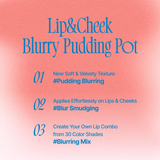 FWEE Lip & Cheek Blurry Pudding Pot CR03 BFF