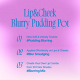 FWEE Lip &amp; Cheek Blurry Pudding Pot MV03 Baddie