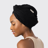 KITSCH Quick Dry Hair Towel Black