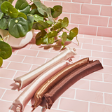 KITSCH Satin Jumbo Flexi Rods Rosewood