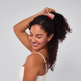 KITSCH Satin Scrunchies Set Cherry Blossom