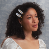 KITSCH x Bridgerton Creaseless Clips Set Toile in Bloom