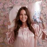 KITSCH x Bridgerton Satin Pillowcase Wisteria