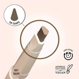 MOIRA Angled Brow Pencil 001 Taupe