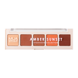 MUA Makeup Academy Eyeshadow Palette 5 Shades Amber Sunset