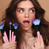 Spectrum Collections Pink Essential 10 Piece Brush Set